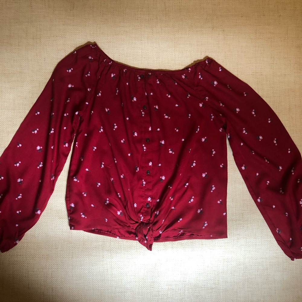 Abercrombie kids top girls size 15/16y